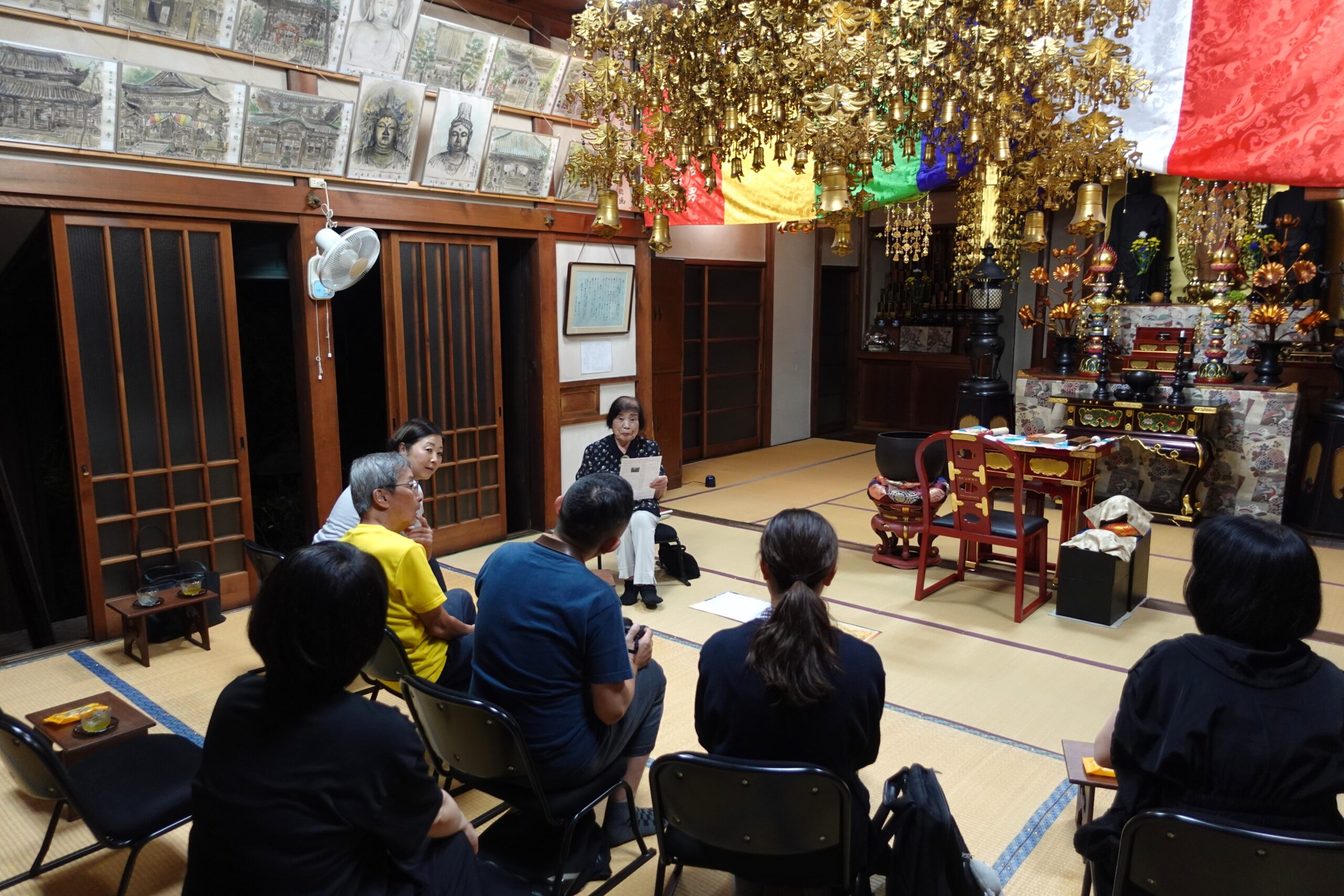 【かなやまじんくらぶ】まちの人にお話しを聞く②観聴寺 大御庫裡さん