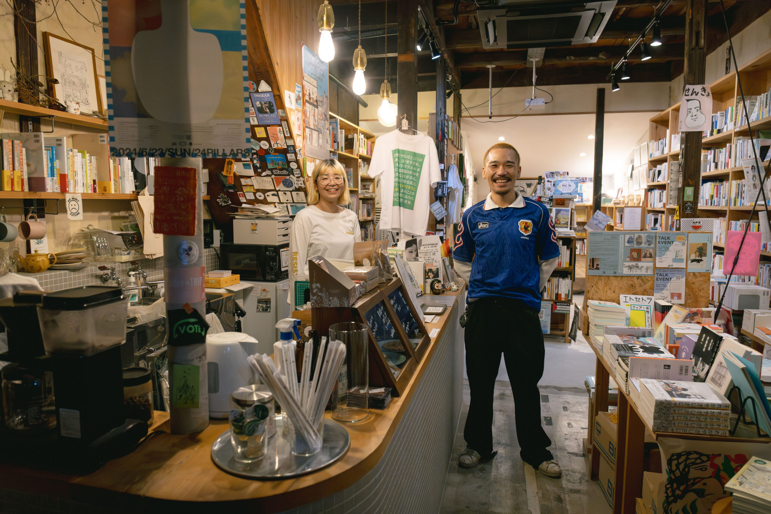 【対談企画「MINE&MINE」 #②】JP（ハコワレ）× 古賀詩穂子（TOUTEN BOOKSTORE）